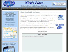 Tablet Screenshot of nicksplacesyr.com